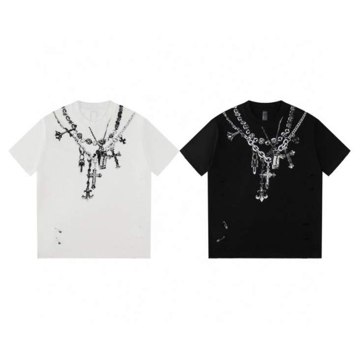 Picture of Chrome Hearts T Shirts Short _SKUChromeHeartsXS-LtntxK610916999
